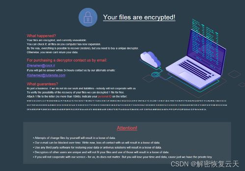 遭遇encrypted勒索病毒 認(rèn)識(shí)威脅與應(yīng)對(duì)策略